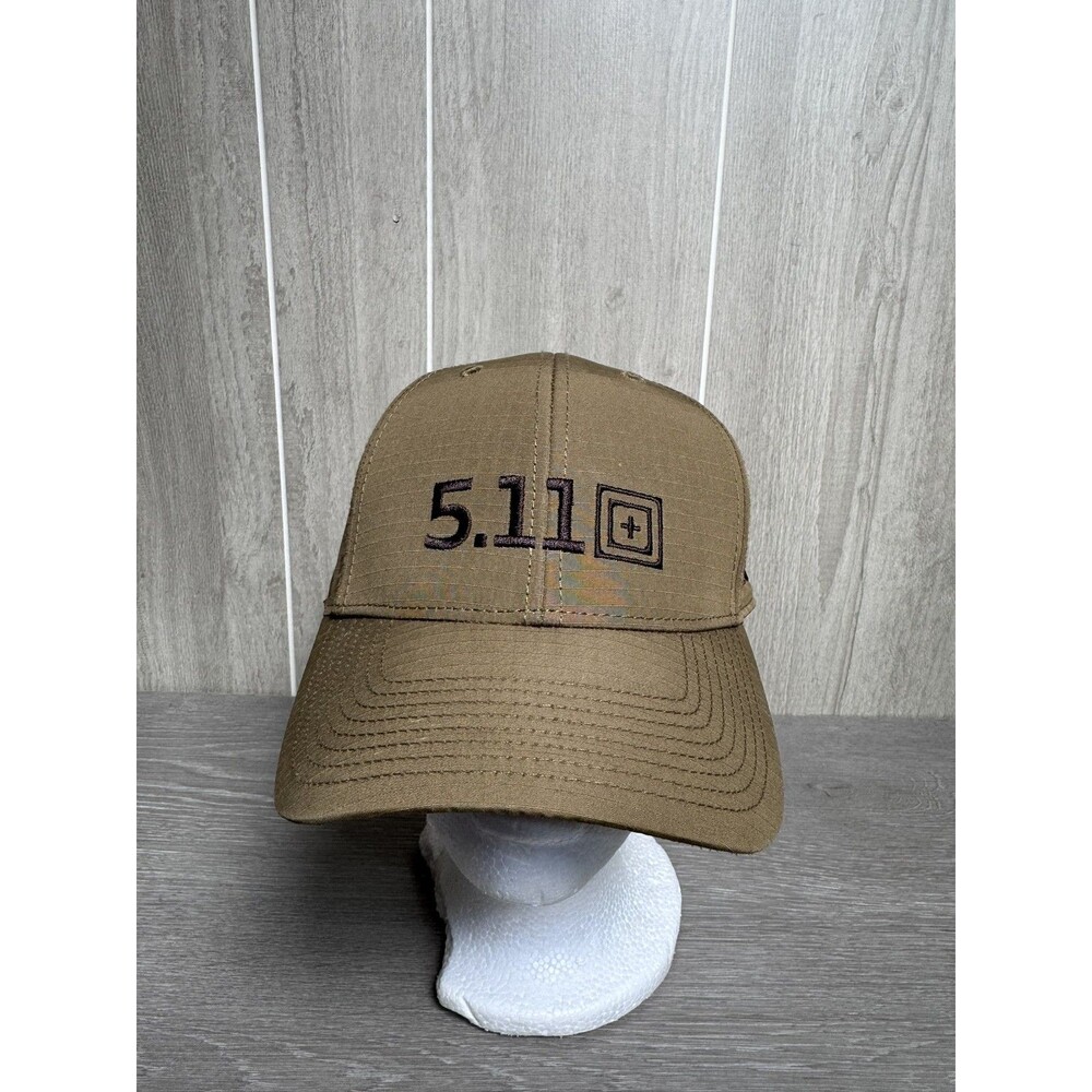 5.11 Tactical Always Be Ready Ripstop Hat Cap Khaki Brown Adjustable Men's